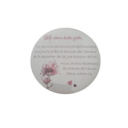Belle-fille - Aimant 7,5 cm