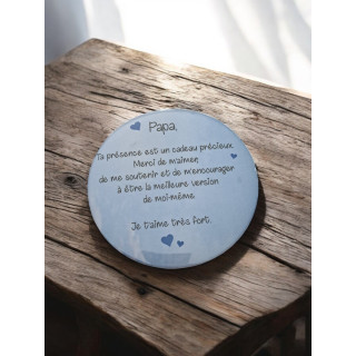 Papa - Aimant 7,5 cm