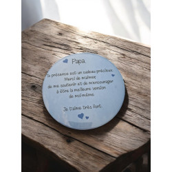 Papa - Aimant 7,5 cm