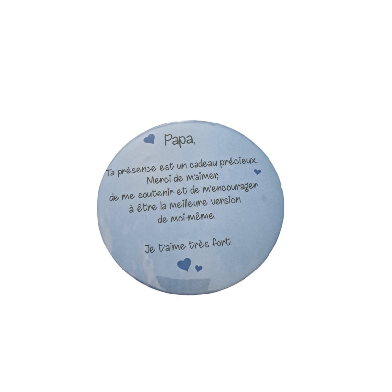 Papa - Aimant 7,5 cm
