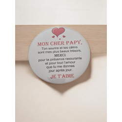 Papy - Aimant 7,5 cm