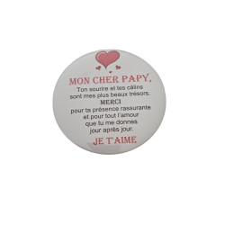 Papy - Aimant 7,5 cm