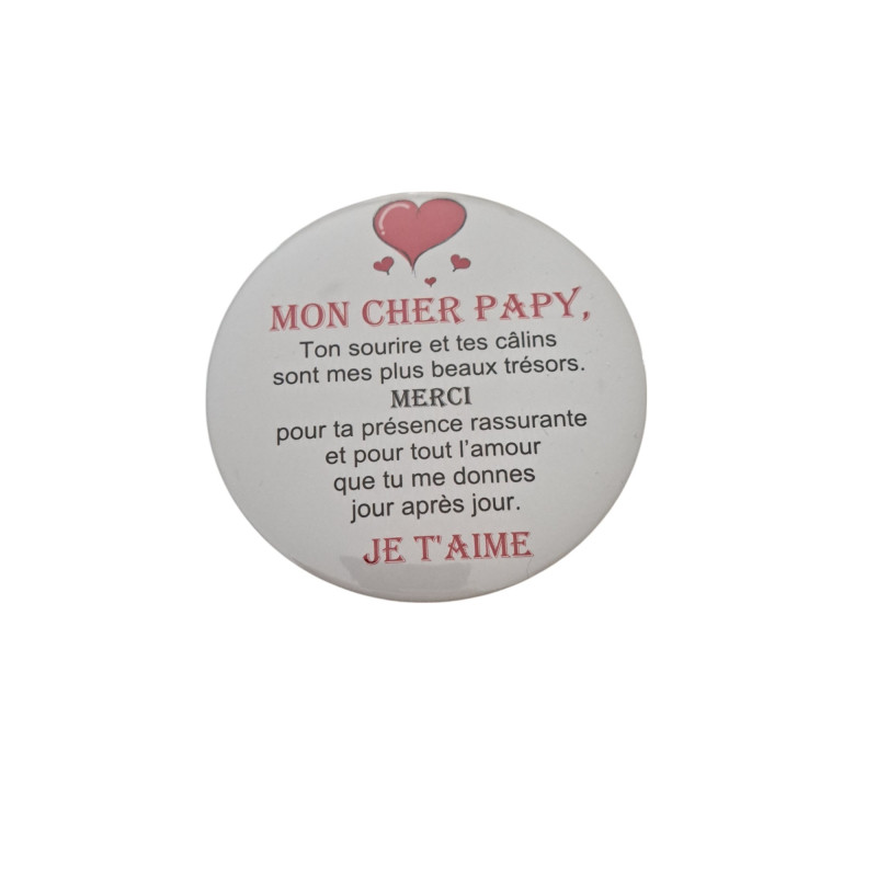 Papy - Aimant 7,5 cm