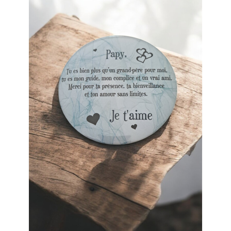 Papy - Aimant 7,5 cm