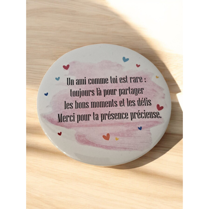 Amitié - Aimant 7,5 cm