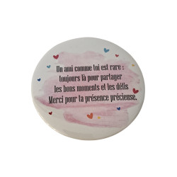 Amitié - Aimant 7,5 cm