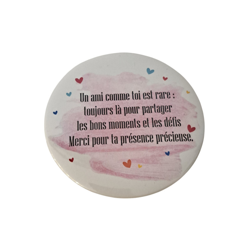 Amitié - Aimant 7,5 cm