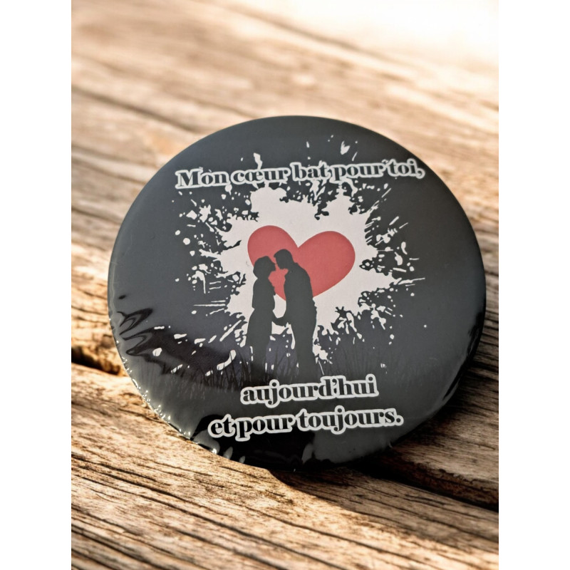 Amour - Aimant 7,5 cm