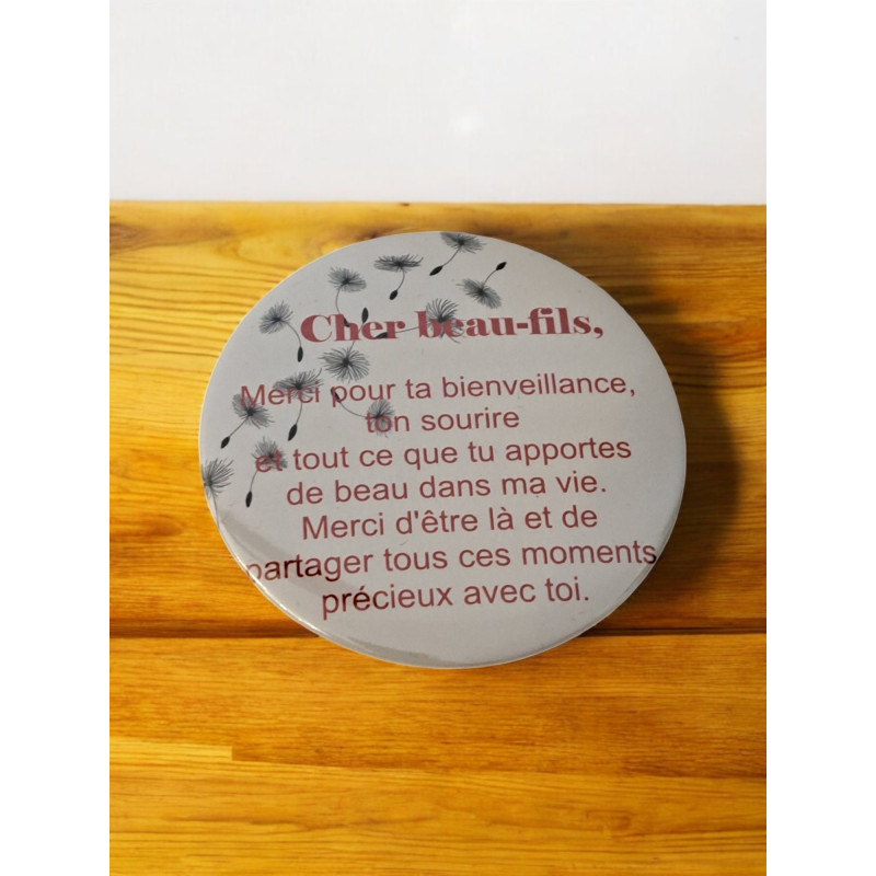 Beau-fils - Aimant 7,5 cm