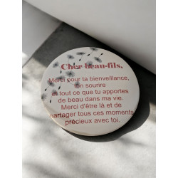 Beau-fils - Aimant 7,5 cm