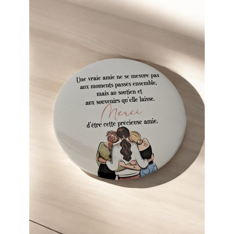 Amitié - Aimant 7,5 cm
