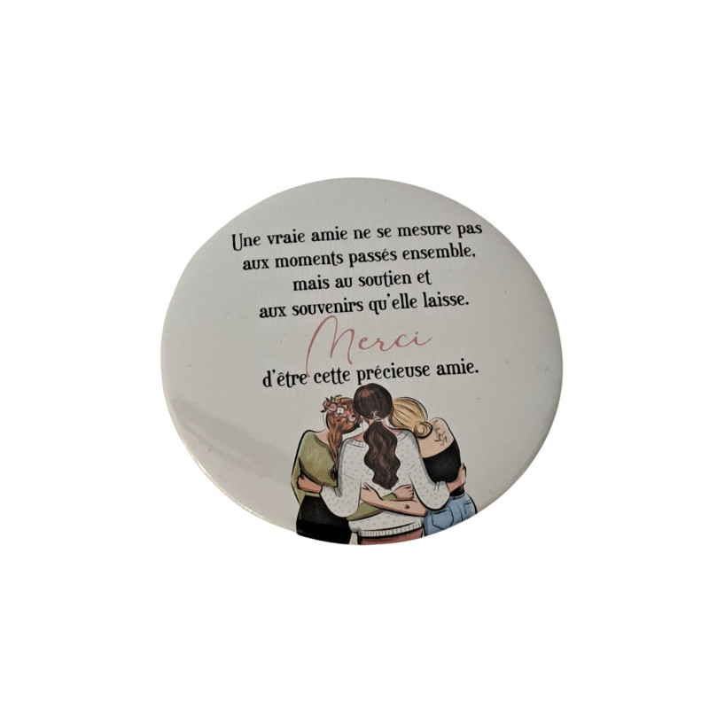 Amitié - Aimant 7,5 cm