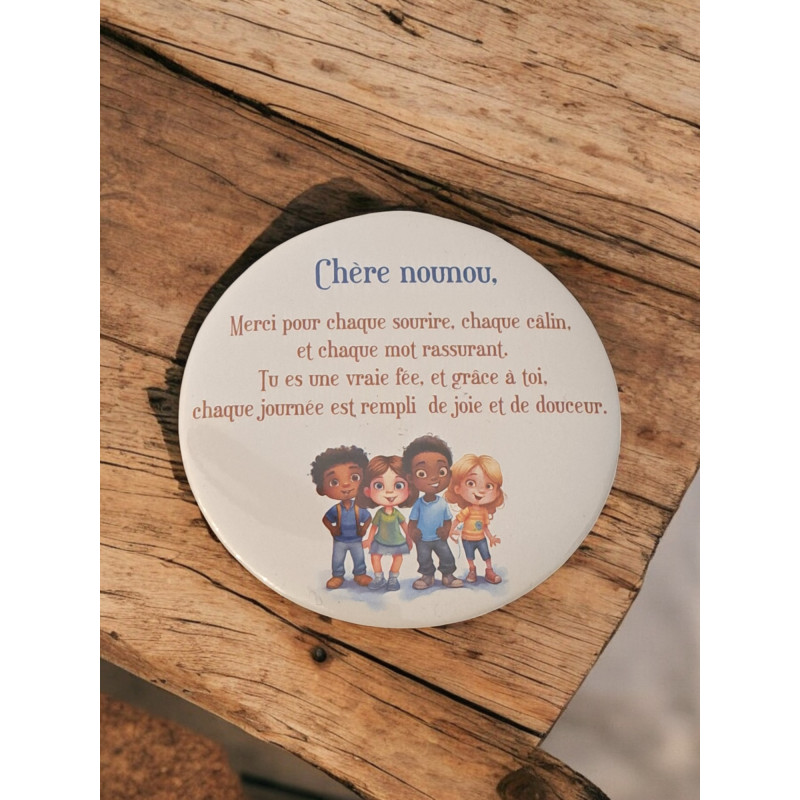 Nounou -  Aimant 7,5 cm