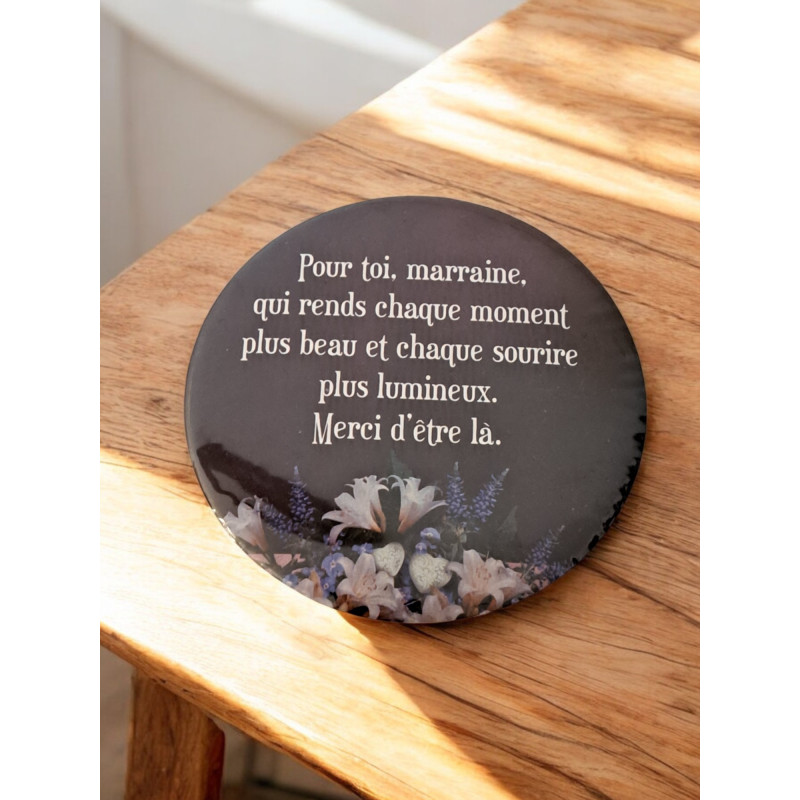 Marraine - Aimant 7,5 cm