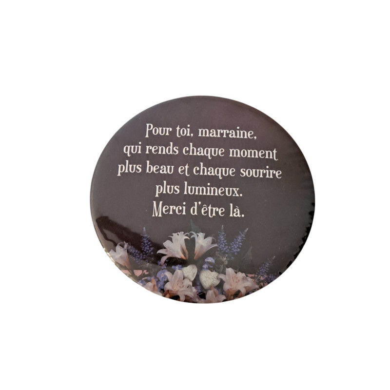 Marraine - Aimant 7,5 cm