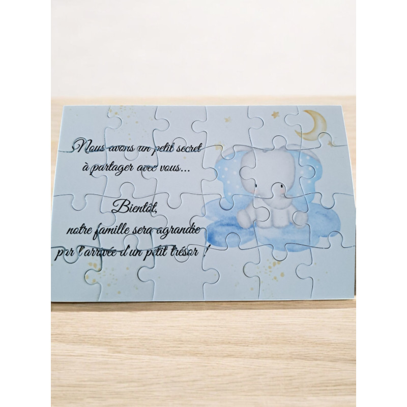 Annonce Grossesse - Puzzle