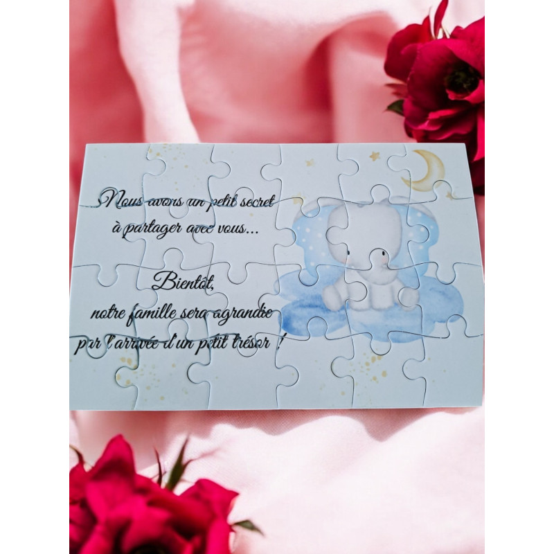 Annonce Grossesse - Puzzle