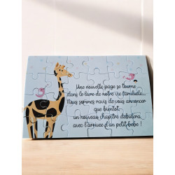 Annonce Grossesse - Puzzle