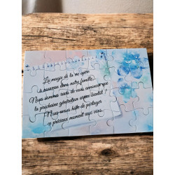 Annonce Grossesse - Puzzle