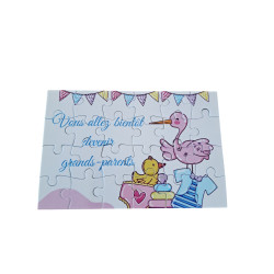 Annonce Grossesse - Puzzle
