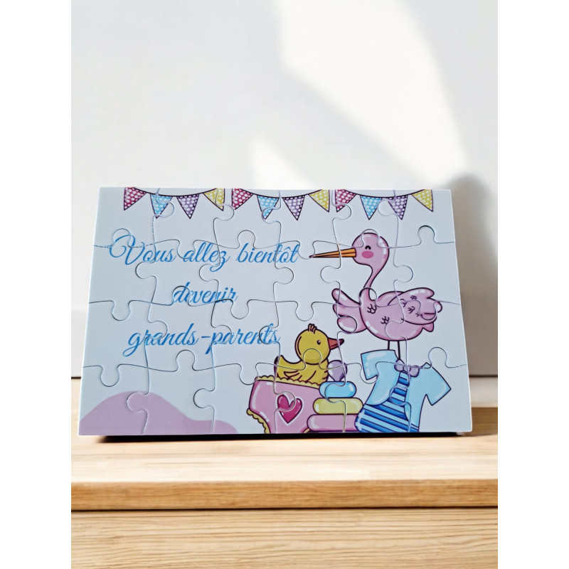 Annonce Grossesse - Puzzle