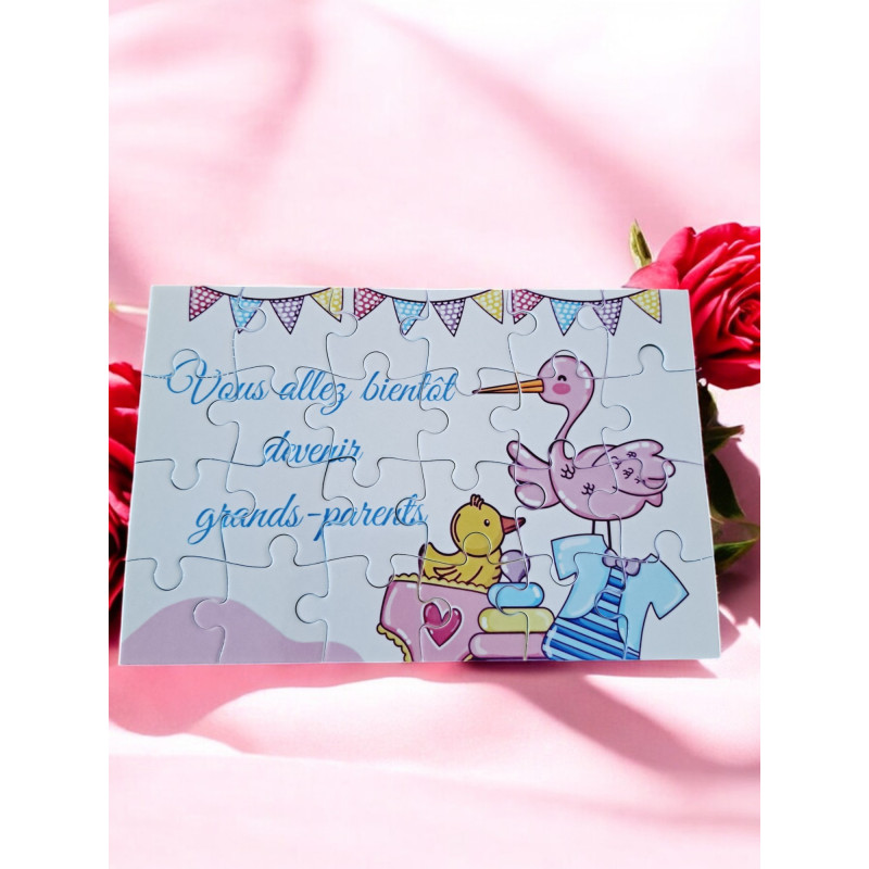 Annonce Grossesse - Puzzle