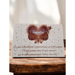 Annonce Grossesse - Puzzle