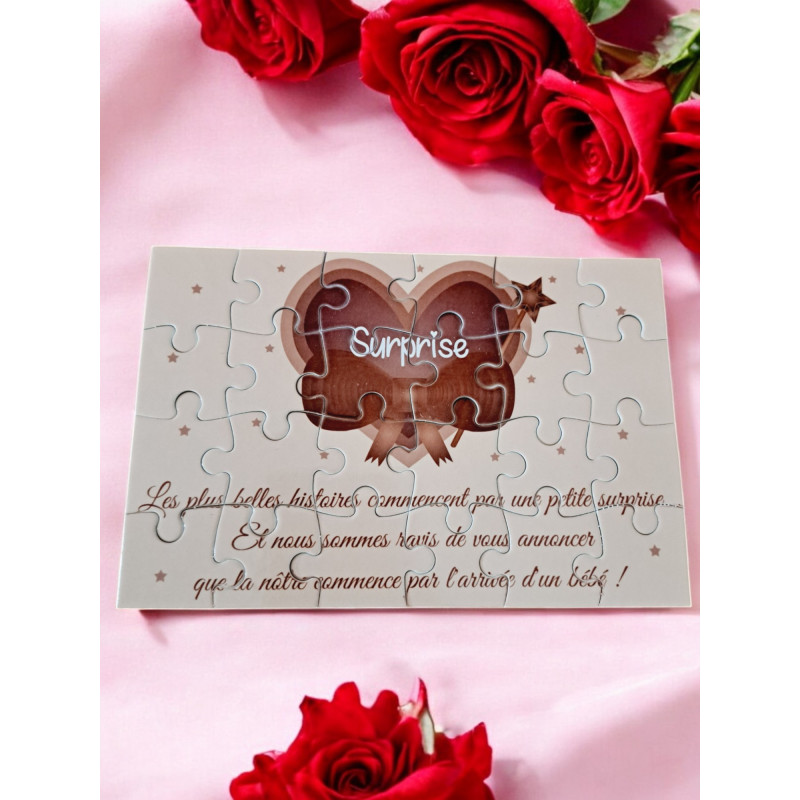 Annonce Grossesse - Puzzle