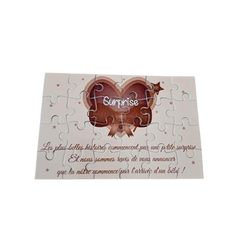Annonce Grossesse - Puzzle
