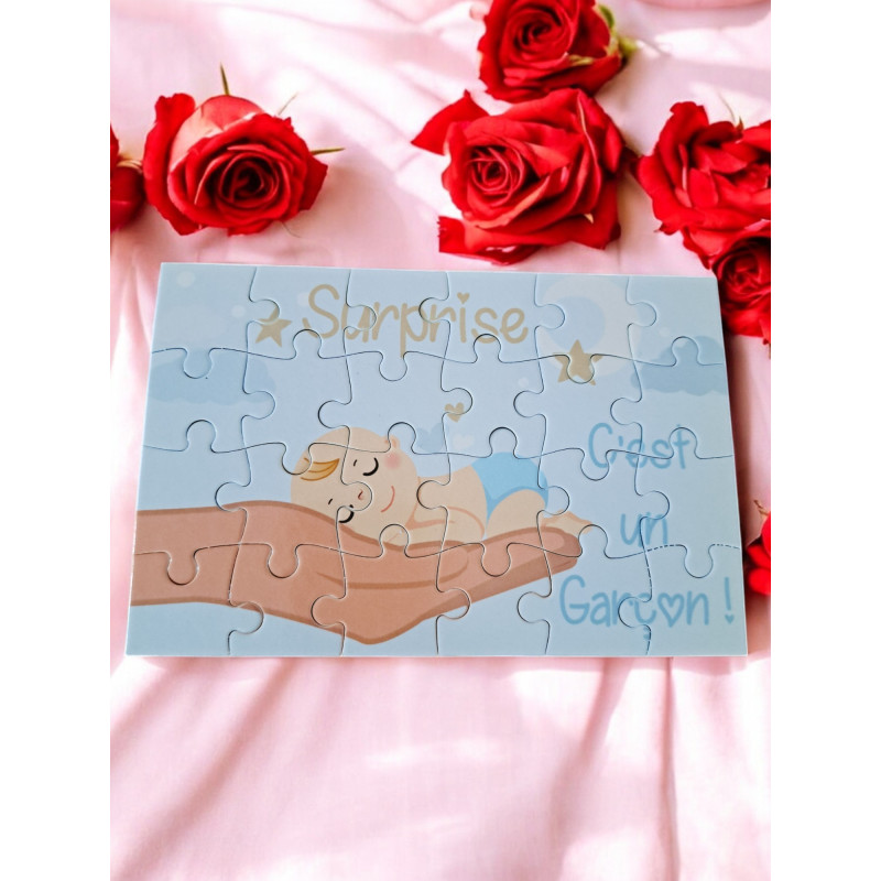 Annonce Grossesse - Puzzle