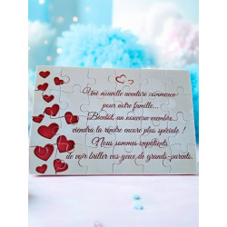 Annonce Grossesse - Puzzle