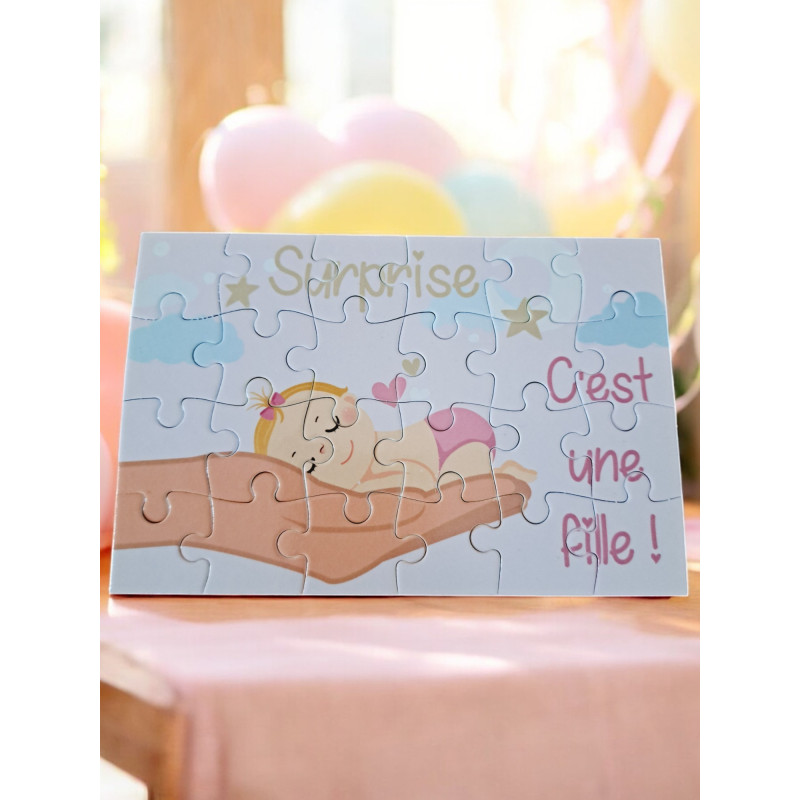 Annonce Grossesse - Puzzle