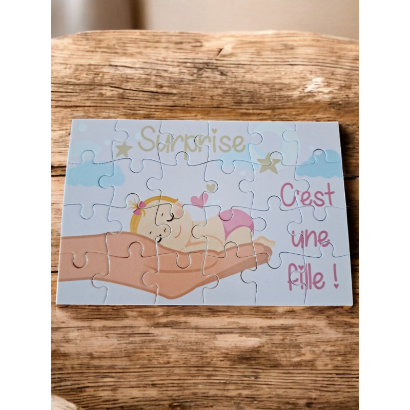 Annonce Grossesse - Puzzle