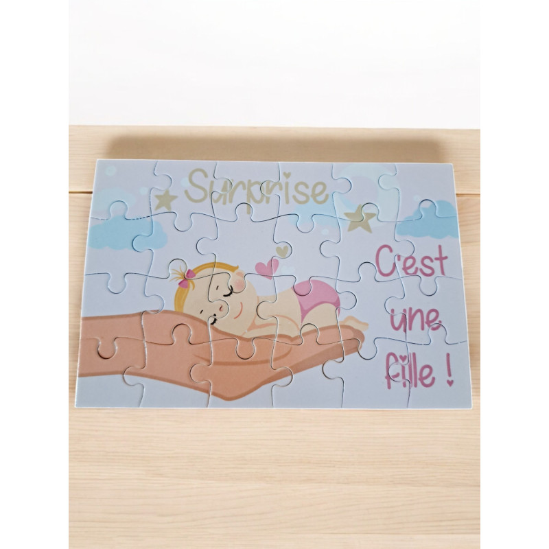 Annonce Grossesse - Puzzle