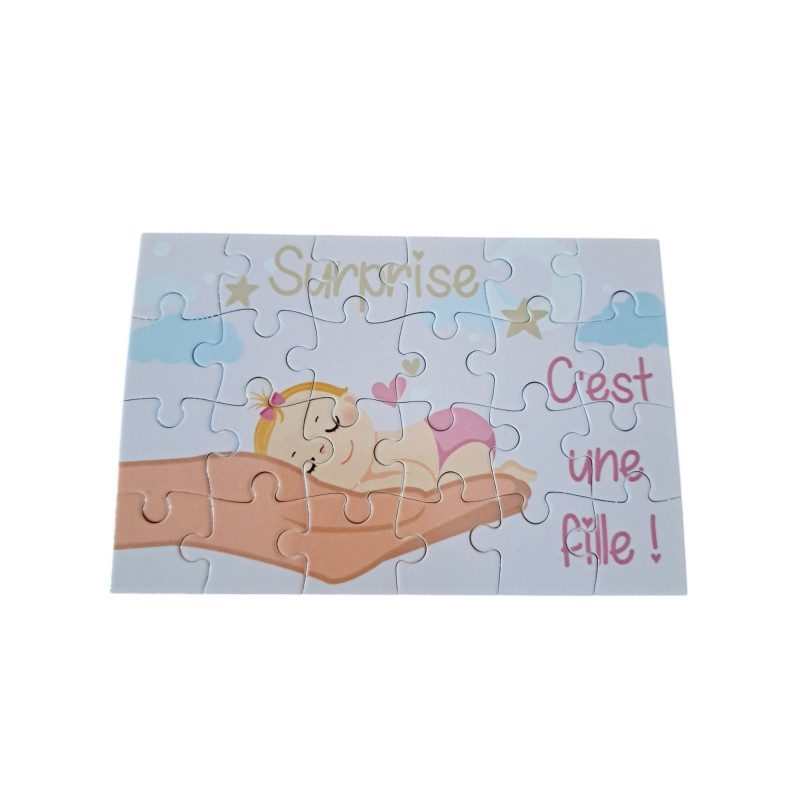 Annonce Grossesse - Puzzle