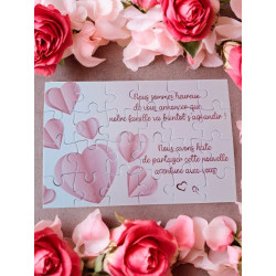 Annonce Grossesse - Puzzle