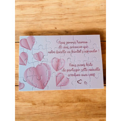 Annonce Grossesse - Puzzle