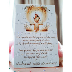 Annonce Grossesse - Puzzle