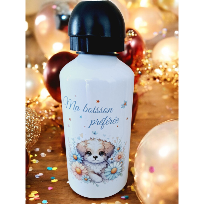 Chien - Gourde Enfant Personnalisée