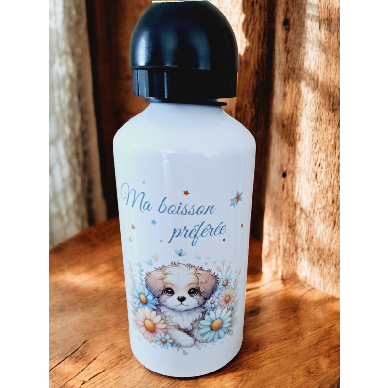 Chien - Gourde Enfant Personnalisée
