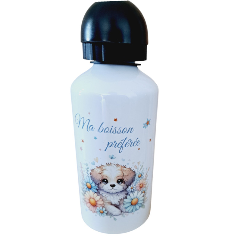 Chien - Gourde Enfant Personnalisée