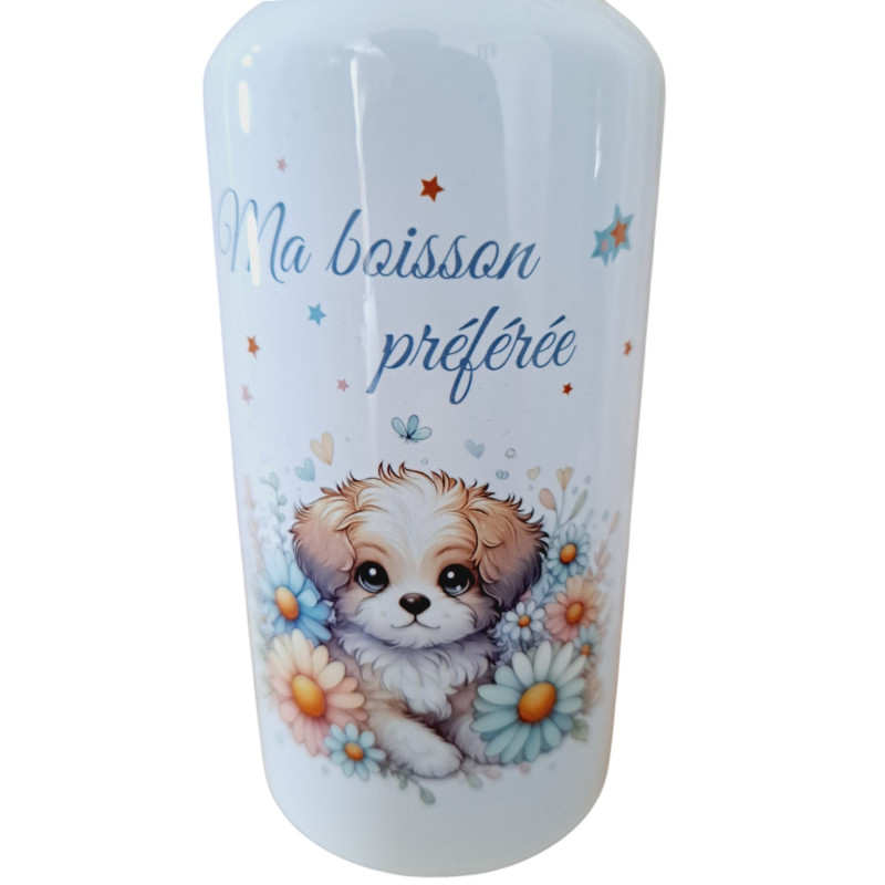 Chien - Gourde Enfant Personnalisée