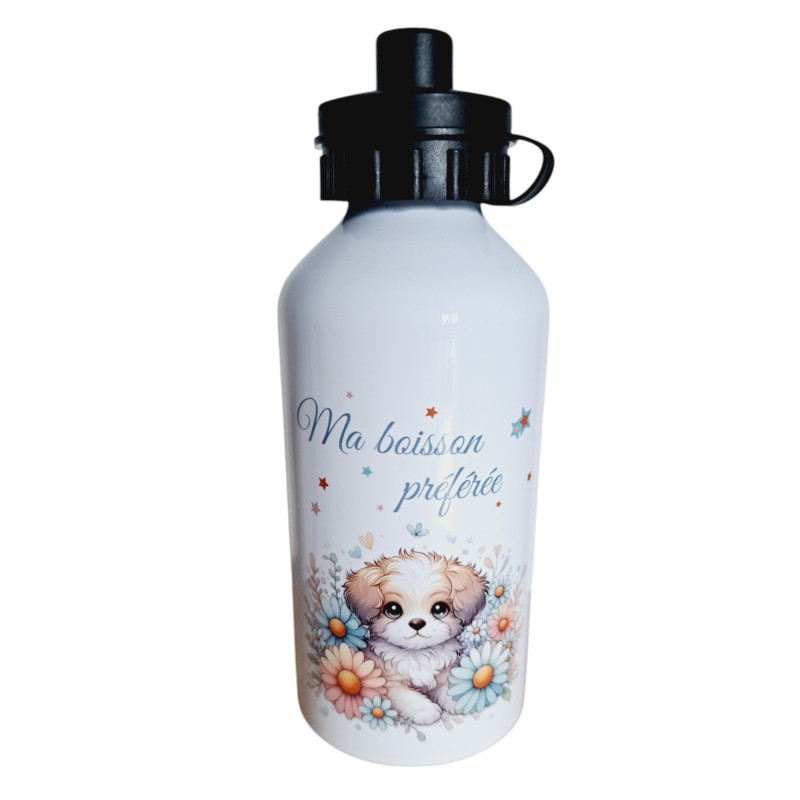 Chien - Gourde Enfant Personnalisée