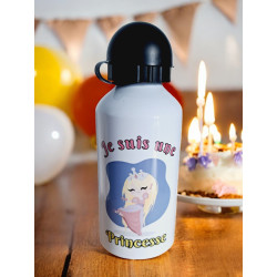Princesse - Gourde Enfant Personnalisée