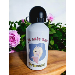 Princesse - Gourde Enfant Personnalisée