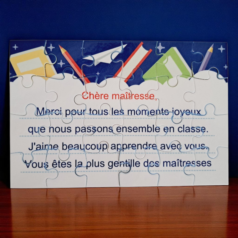 Merci Maîtresse - Puzzle