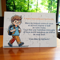Merci Maîtresse - Puzzle