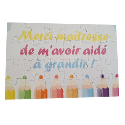 Merci maîtresse - Puzzle