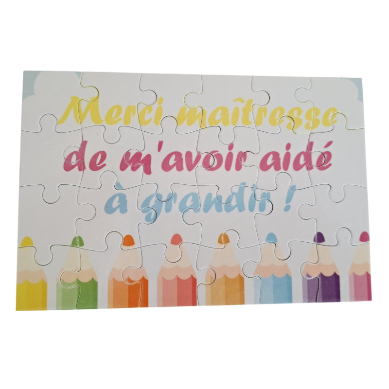 Merci maîtresse - Puzzle