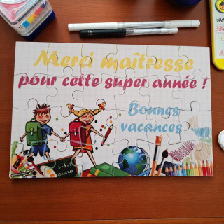 Merci maîtresse - Puzzle